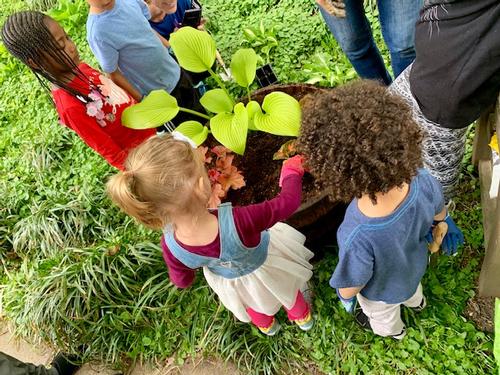 Gardening for Kids program at Falls of Schuylkill